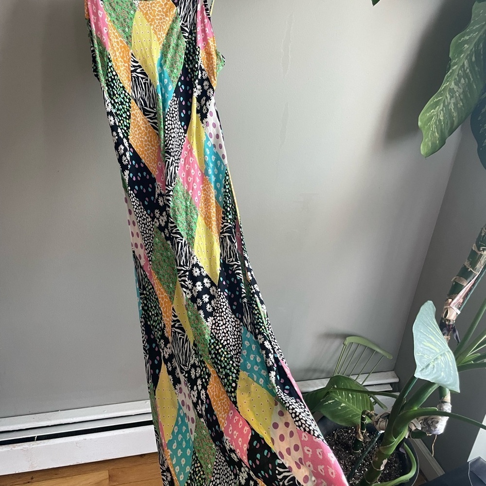 RIXO Multicolor Patterned Dress - Picture 7 of 9